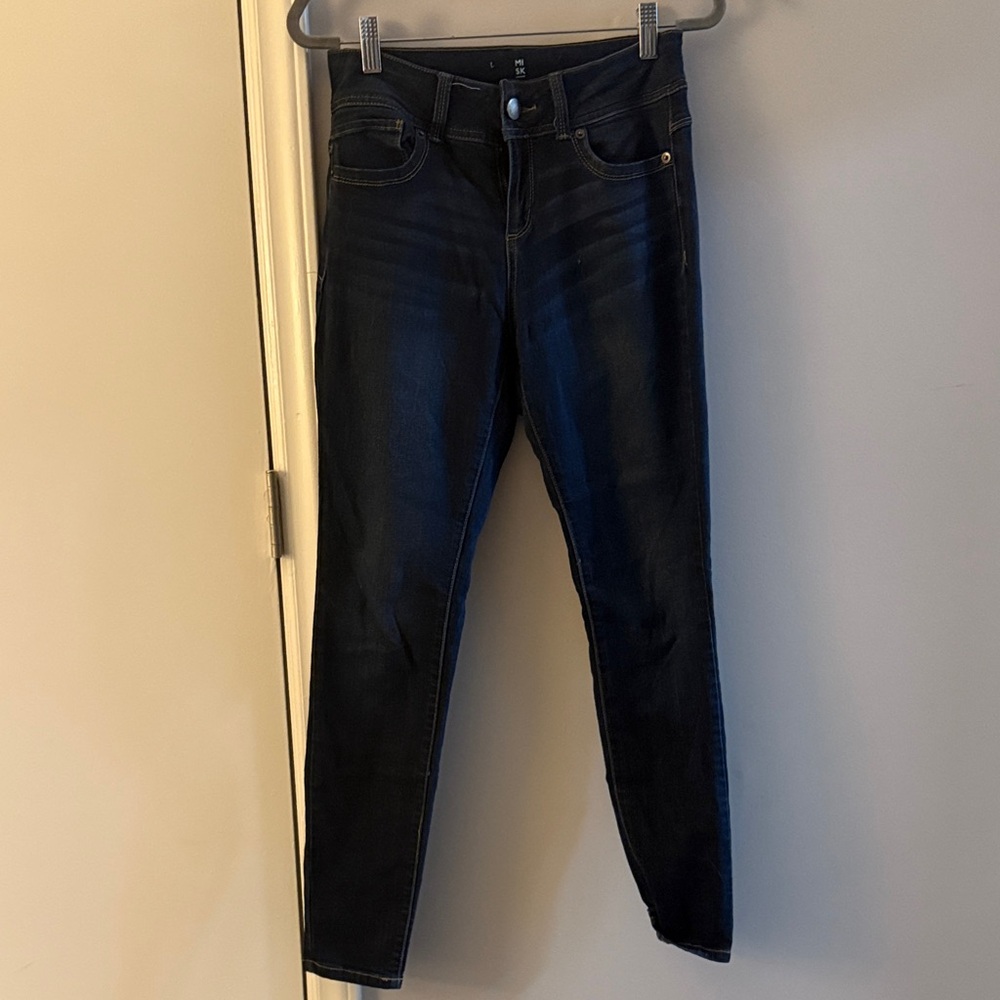 Time and Tru Dark Blue Skinny Jeans